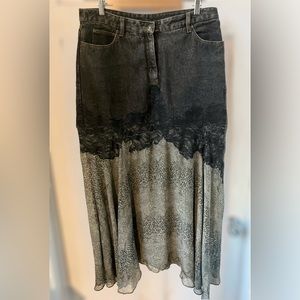 Vintage Newport News Jeanology Skirt